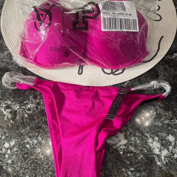 Victoria Secret bikini “Shine Rope” bombshell 34DD, 36DD,32D, 34D, 34A & bottoms - Picture 12 of 15
